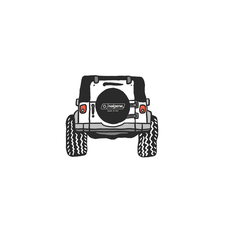 Four Wheeling Sticker D9